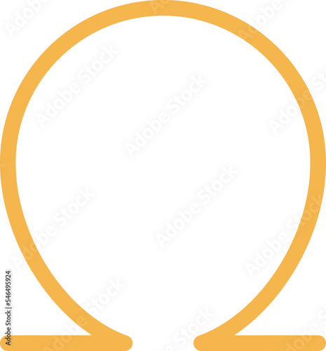 Curved Vector Icon which is suitable for commercial work and easily modify or edit it 