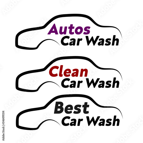 car wash logo