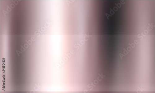 Rose Gold Metallic Background | Golden Polished Metal, Steel Texture. Professional Foil Paper Effect for Design.