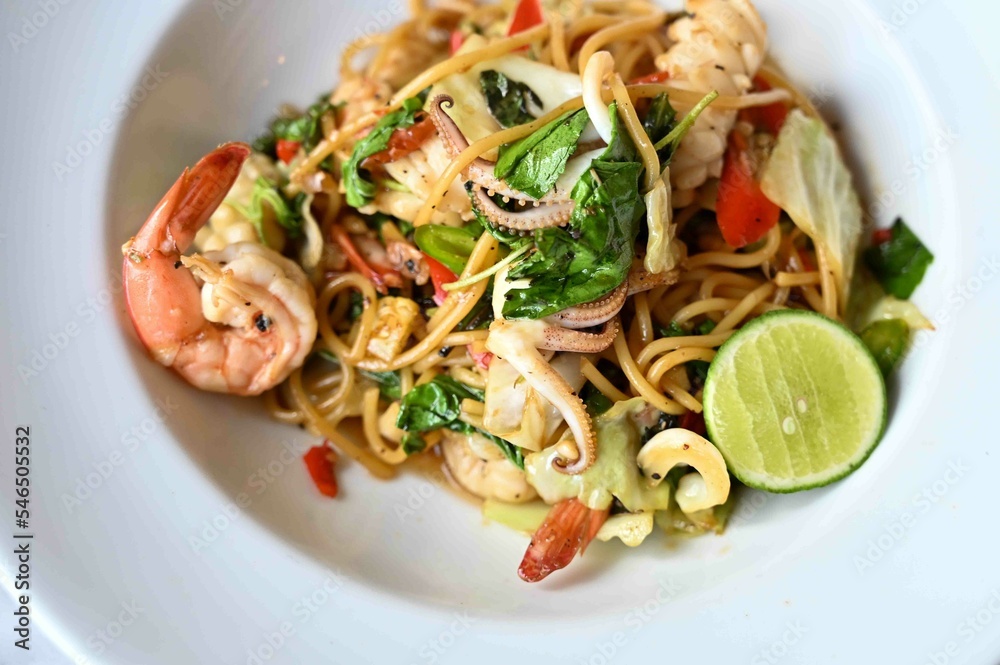 Full of delicious food at famous restaurants, Phuket Thailand. Full of delicious food at famous restaurants, Phuket Thailand.