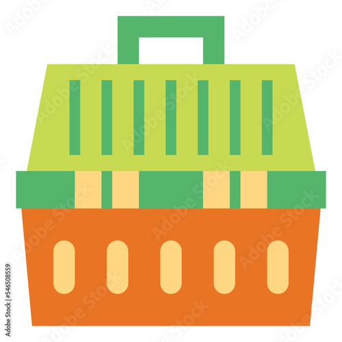 carrier flat icon style