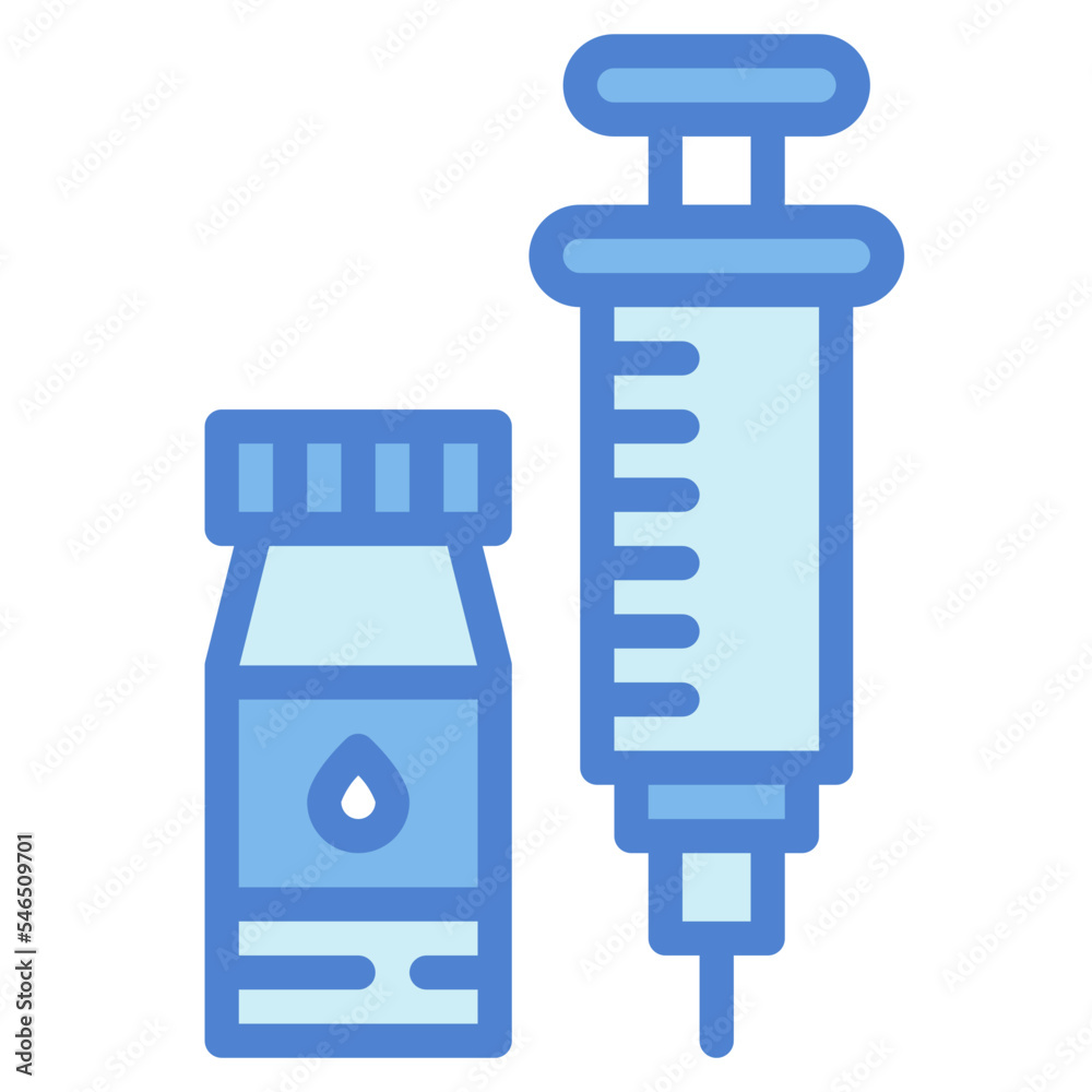 vaccine two tone icon style vaccine two tone icon style