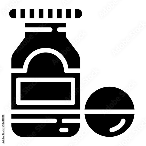 aspirin glyph icon style