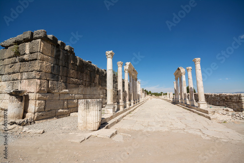 Agora of Kibyra ancient city, Burdur, Turkey.