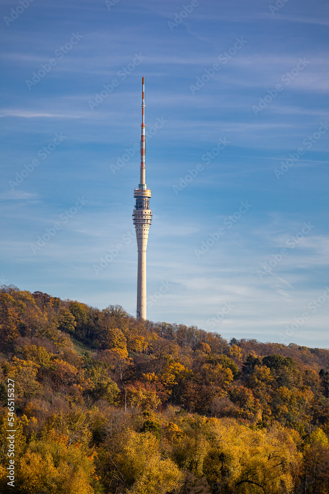 Obraz premium Dresdner Fernsehturm