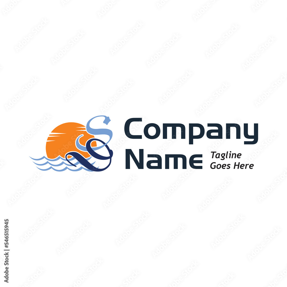 sd letters logo, sample company logo, a simple vector design sd letters logo, sample company logo, a simple vector design