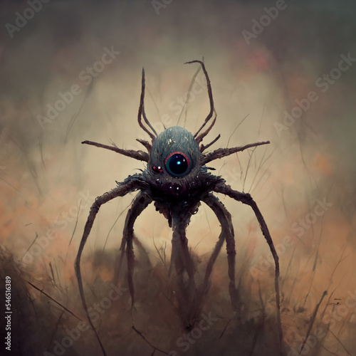 Leinwand Poster spider