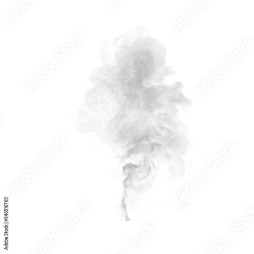 smoke isolated on transparent background photo
