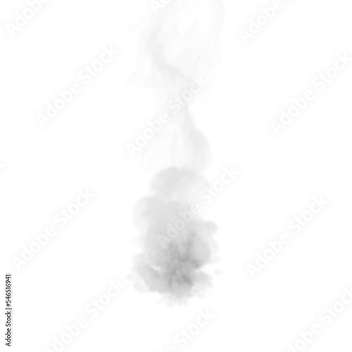 smoke on white