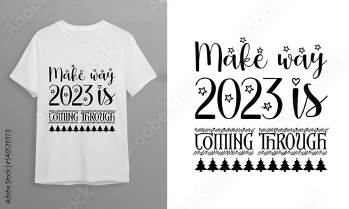 New year t-shirt design