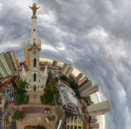 public square in uberaba
 photo