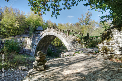 Griechenland - Zagoria - Captains Arkoudas Steinbrücke photo