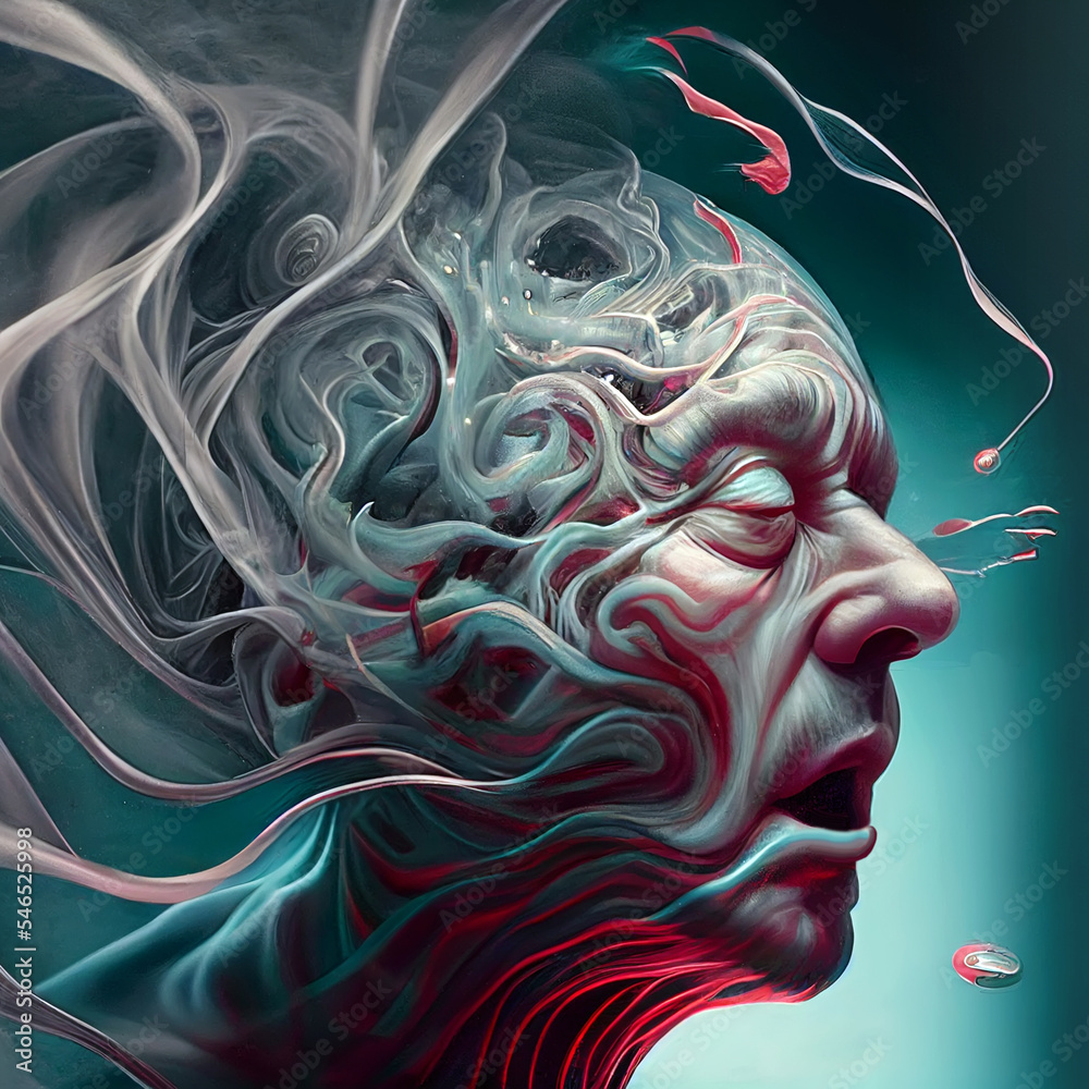 dissolving man dissolving man