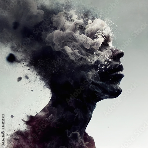 dissolving man