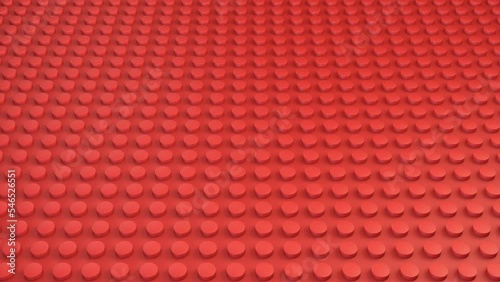
4k red toy construction bricks geometric rotating background, modern animation, motion design 3d render looping animation	

 photo