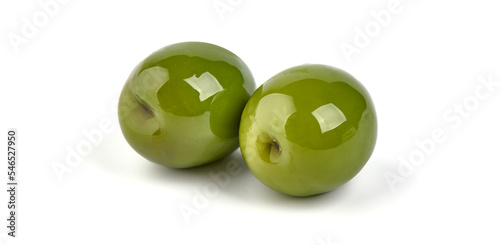 Φωτογραφία Marinated Castelvetrano green olives Close up