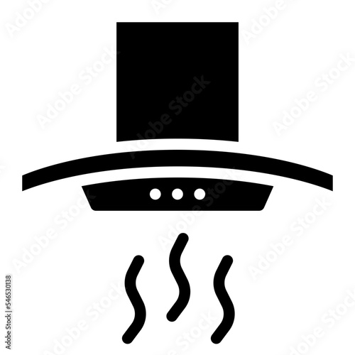 extractor kitchen cooking kitchen appliances icon