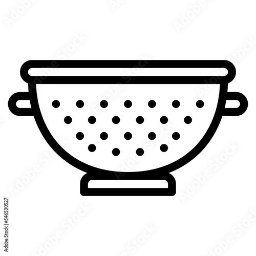 colander kitchen cooking kitchen utensils icon