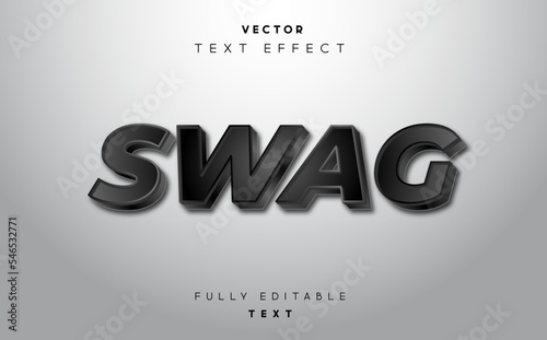 swag text style effect
