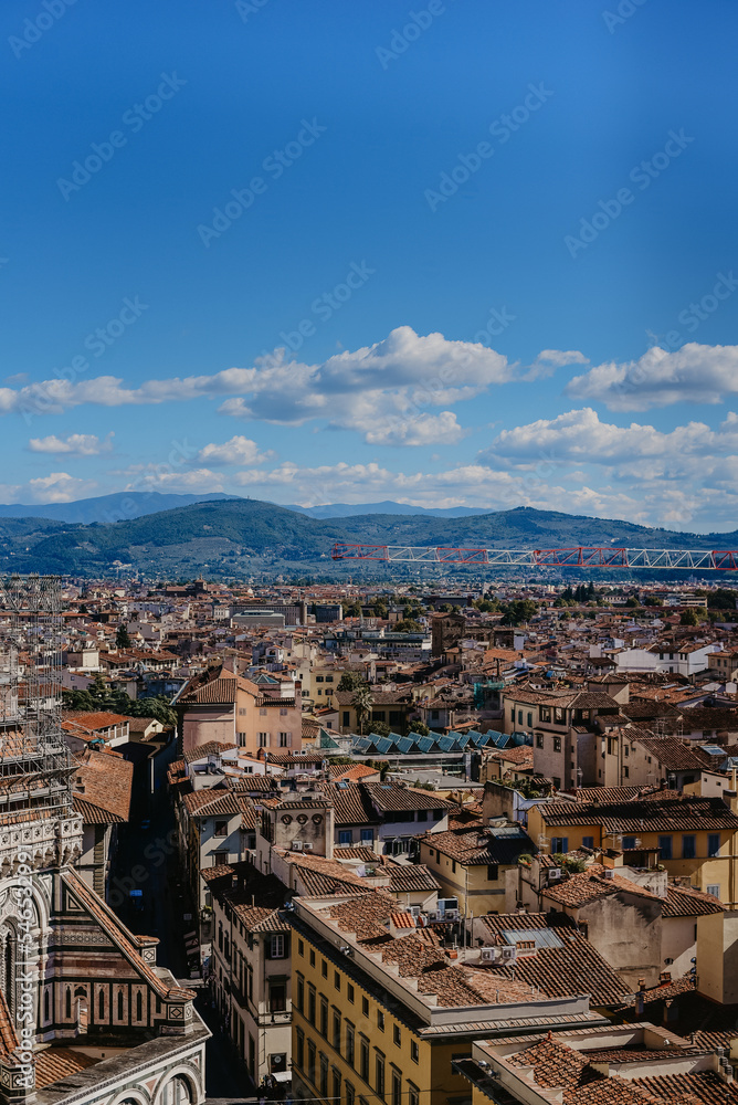 Naklejka premium Florencja, miasto we Włoszech