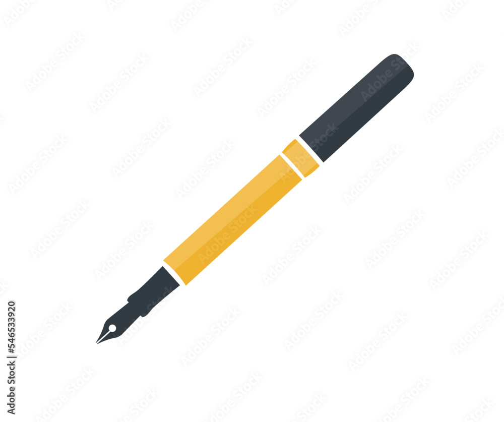 Fountain pen, Pen tool cursor. Fountain pen writing logo design. Anchor, tool icon. Nib pen and signature vector design and illustration.
Fountain pen, Pen tool cursor. Fountain pen writing logo design. Anchor, tool icon. Nib pen and signature vector design and illustration.