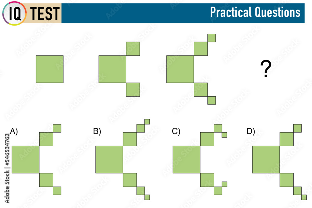 Visual intelligence questions IQ TEST, visual intelligence questions ...