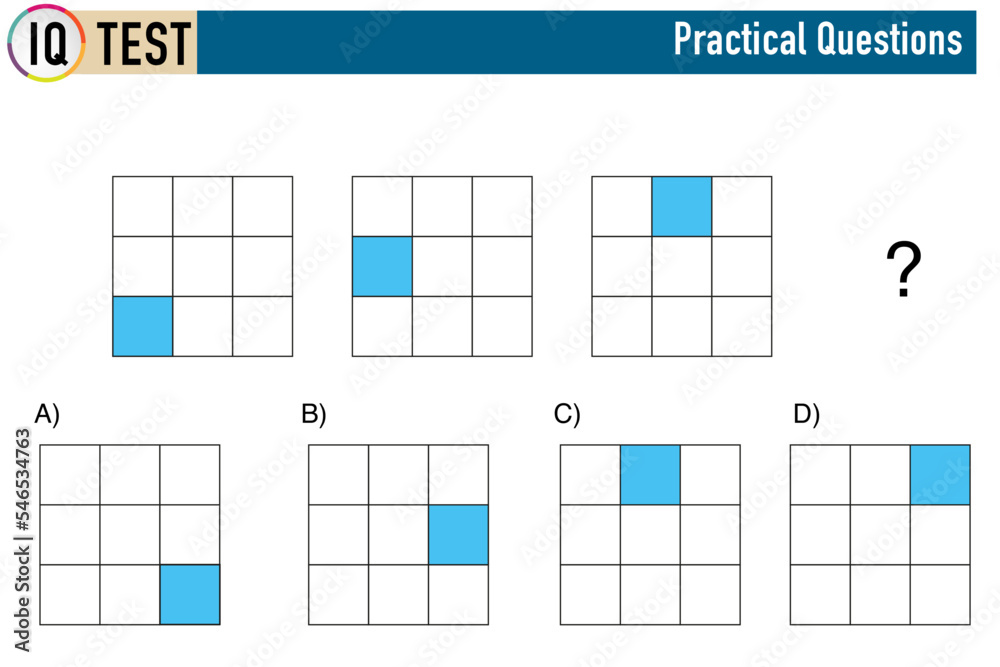 Visual intelligence questions IQ TEST, visual intelligence questions