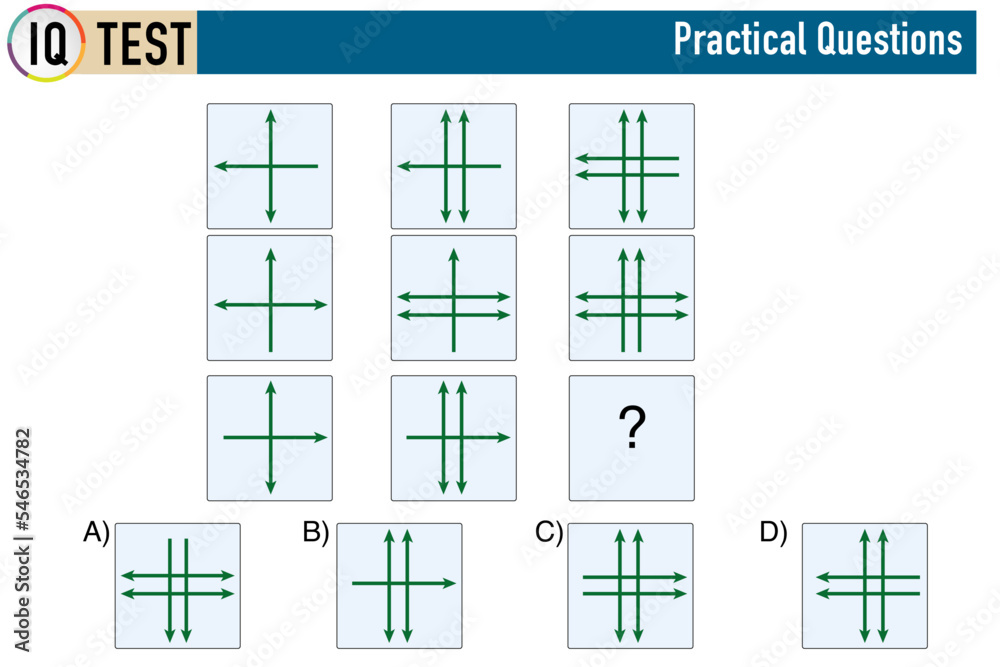 Visual intelligence questions IQ TEST, visual intelligence questions
