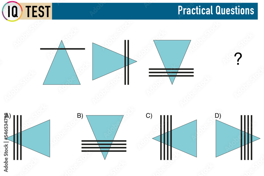 Visual intelligence questions IQ TEST, visual intelligence questions