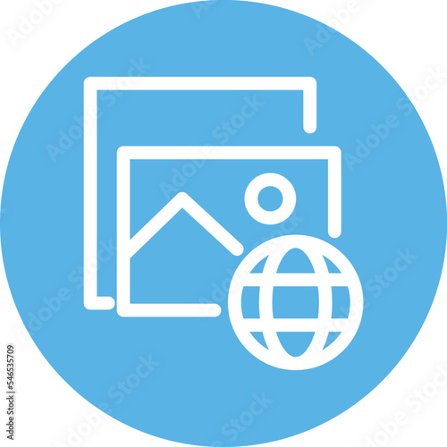 Image server Vector Icon which is suitable for commercial work and easily modify or edit it
