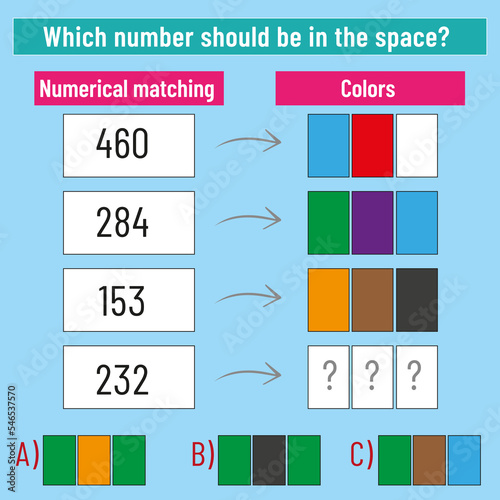 Visual intelligence questions IQ TEST, visual intelligence questions. Find the missing, Find the missing piece. Math question, puzzle, color puzzle 