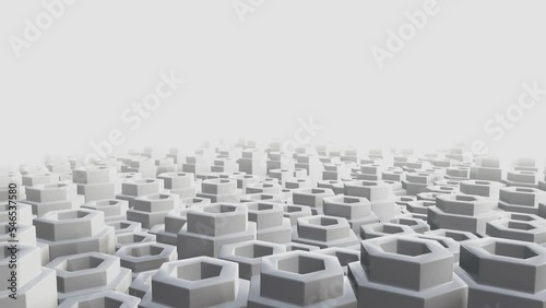 abstract animated background looping with polygon