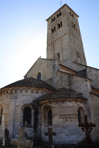 Fototapeta Naklejka Na Ścianę i Meble -  church in Burgundy, Chapaize 