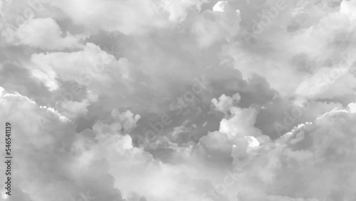 Cloudy sky with heavy clouds in a bad weather. the clouds disperse