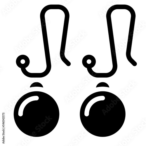 pearls earring accessories fashion icon