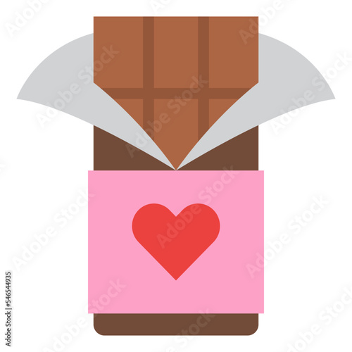 chocalate valentine food dating icon