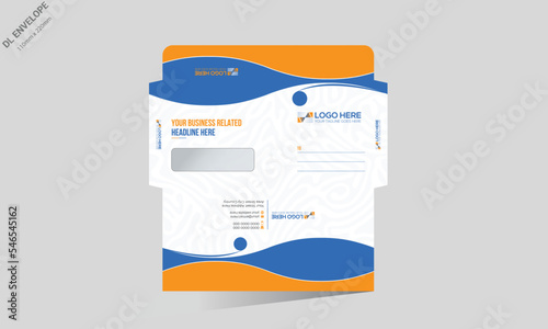 green colored vector envelope design