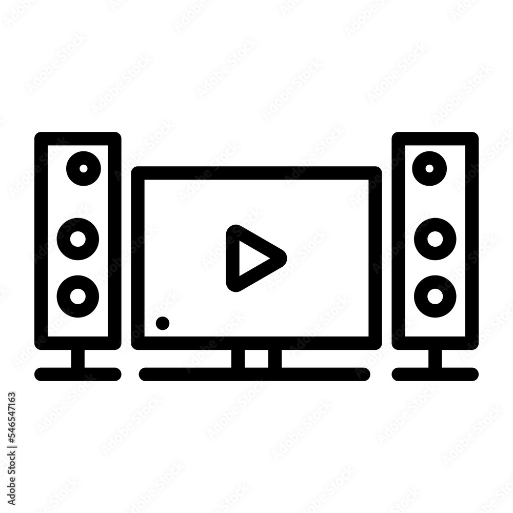 Fototapeta premium Home Cinema