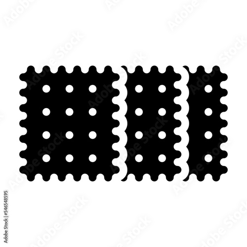 cracker snack sweet bakery icon