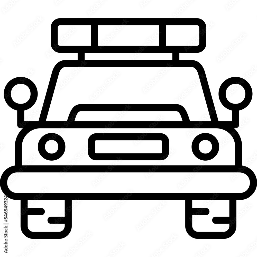 Police Car Icon Police Car Icon