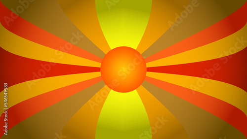 Summer sun background