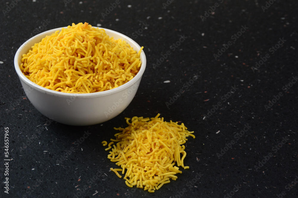 indian spicy snack besan sev, indian snacks, diwali food indian spicy snack besan sev, indian snacks, diwali food