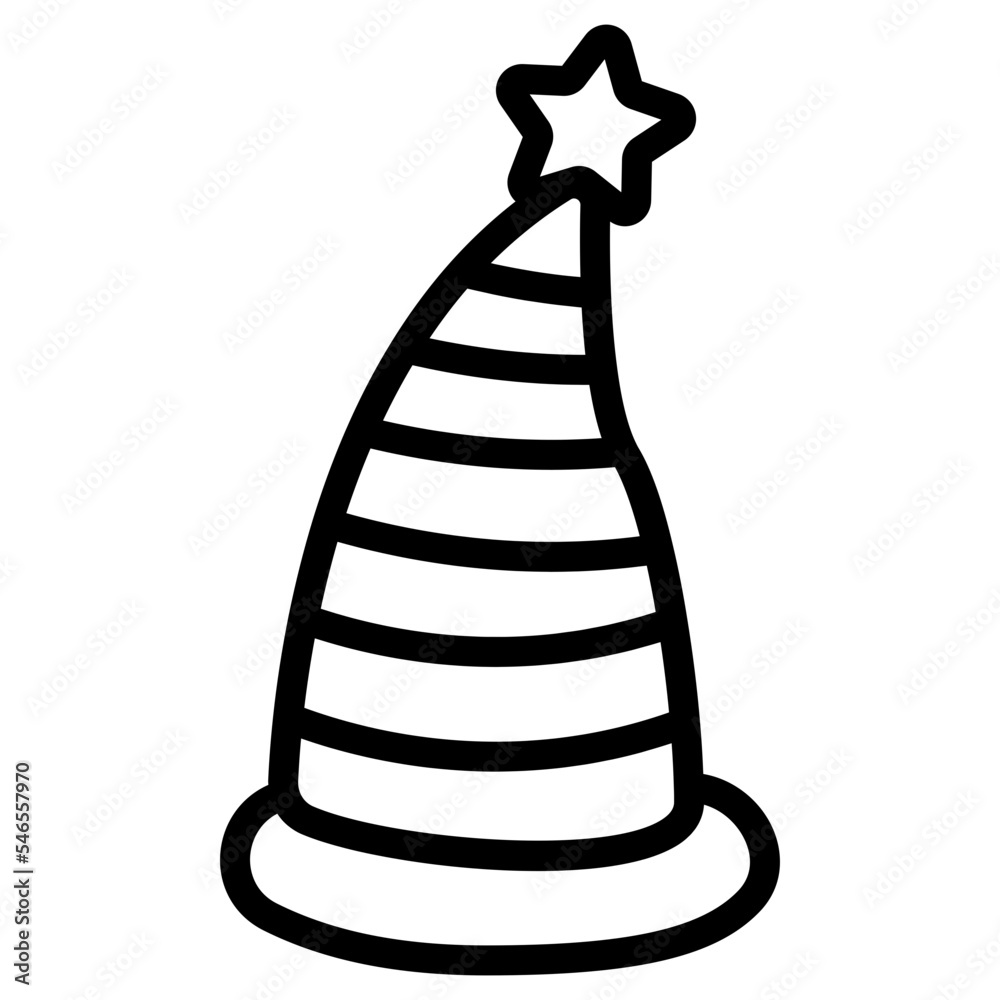 christmas hat icon christmas hat icon
