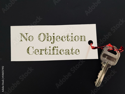 no objection certificate