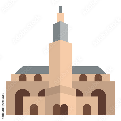hassan mosque morocco africa landmark icon