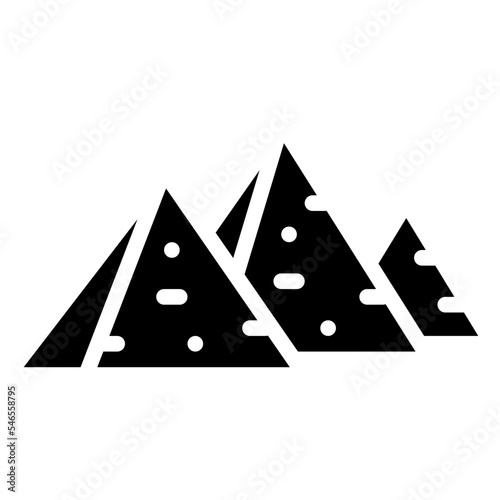 great pyramid giza egypt icon