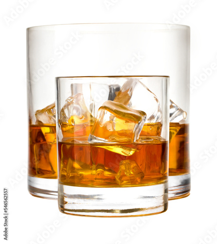 two glass whiskey