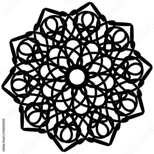 Openwork dial with arrows on white background. Templates for laser cutting, wood carving, paper cutting and printing. Vector illustration.