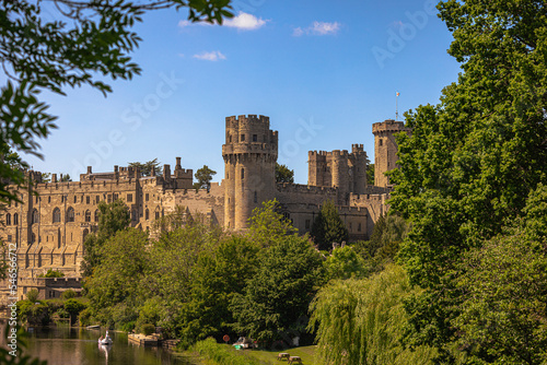 Warwick - May 27 2022: Epic Castle of Warwick, England. photo