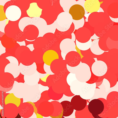 Abstract background image of red circles